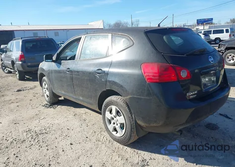 2008 Nissan Rogue S from USA, damaged, VIN JN8AS58T08W010700
